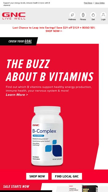 What B Vitamins Should You Be Taking Gnc Email Archive