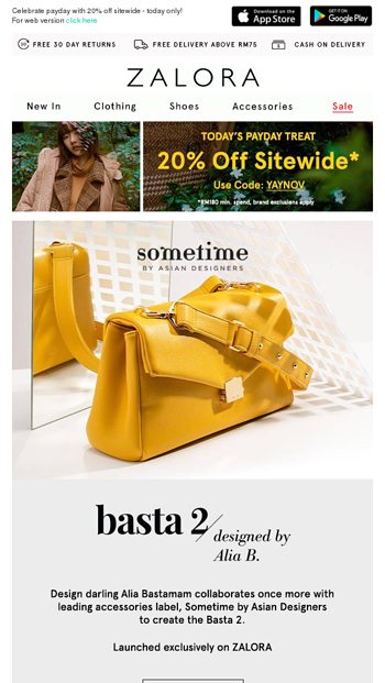 basta bag 2 zalora