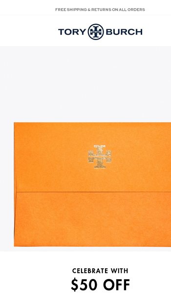 Happy birthday — our gift to you - Tory Burch Email Archive