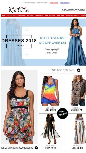 rotita dresses tops