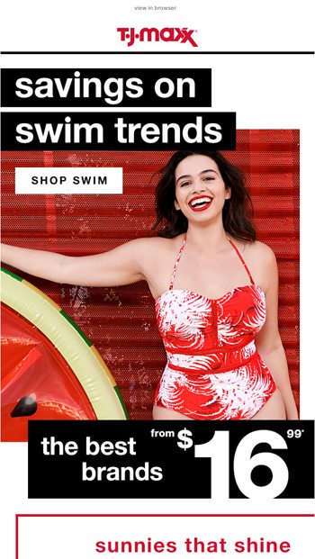 marshalls swimwear brands