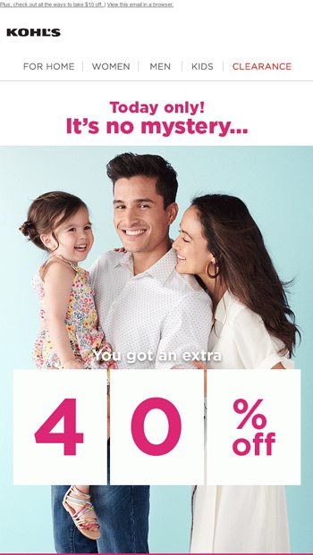 Kohl's Intimtates Sale + $10 off $40 + Up To 30% Off + $15 Kohl's