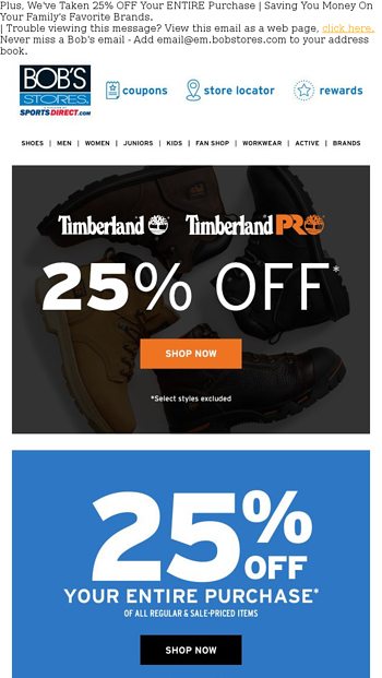 timberland coupons