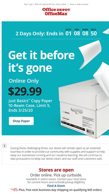 29-99-10-ream-case-paper-ends-tomorrow-office-depot-email-archive