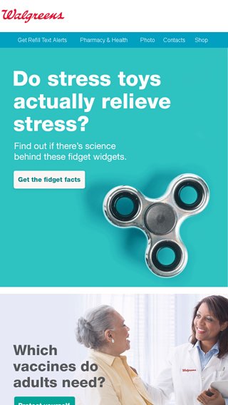 walgreens fidget spinner