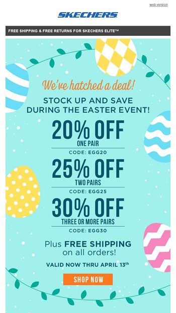 We hatched 30% off the Easter Sale 