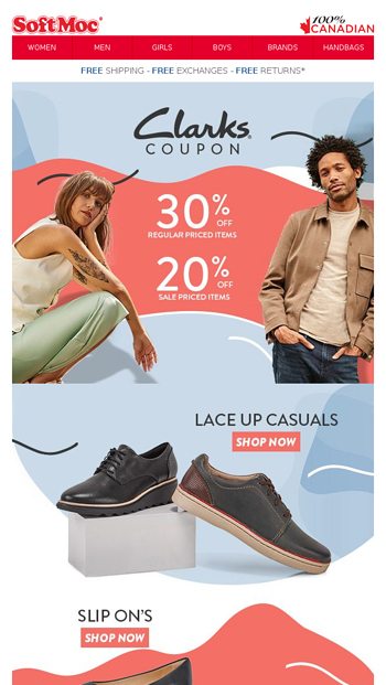 clarks 30 off