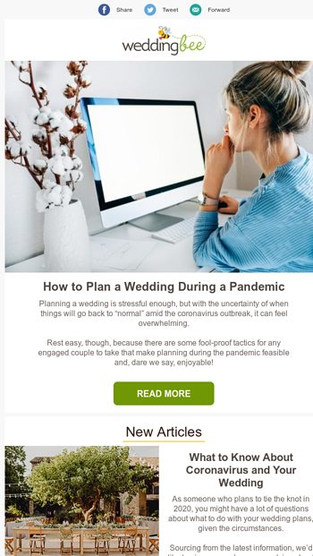 What to Know About Coronavirus and Your Wedding