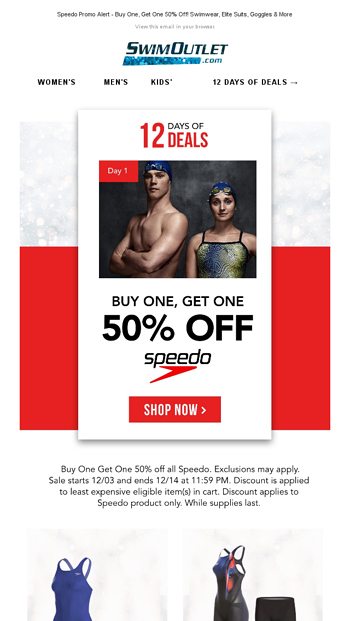 speedo discount