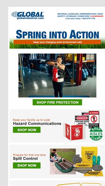 Spring Into Action For Safety amp Security