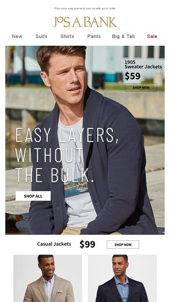 jos a bank clearance sweaters