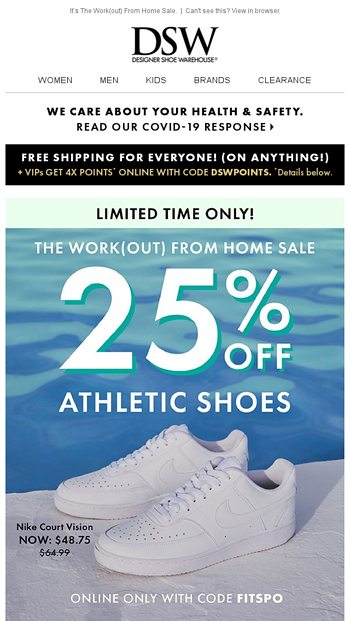 athletic shoe warehouse