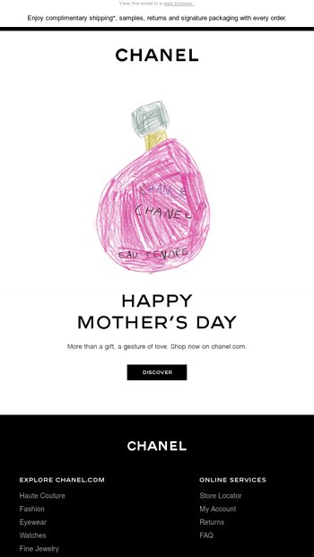 Mother's Day gifts - Chanel Email Archive