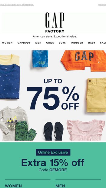 gap factory toddler girl