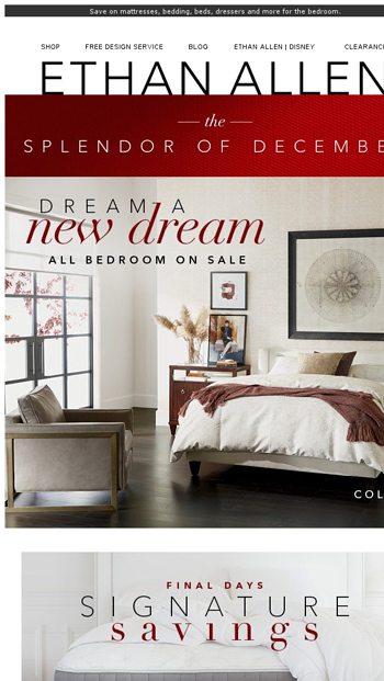 Follow Your Bliss Ethan Allen Email Archive