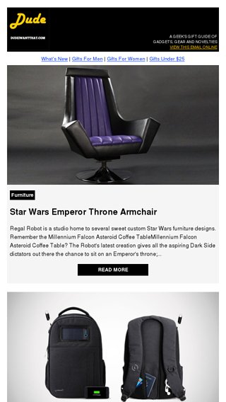 Star Wars Emperor Throne Armchair Dude I Want That Email