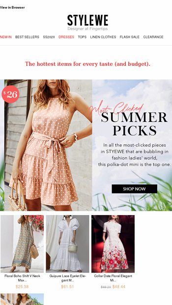 stylewe summer dresses