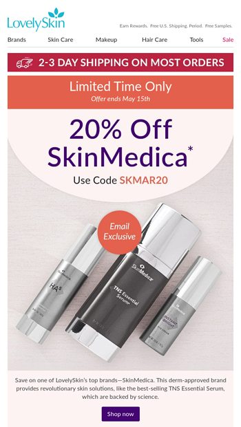 Enjoy 20 Off SkinMedica