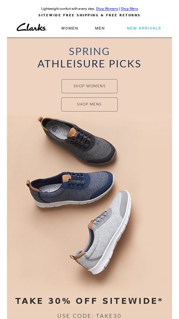 Clarks Shoes Email Archive