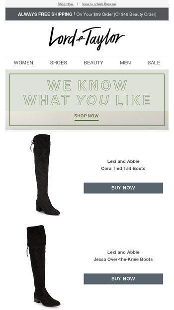 lord and taylor tall boots