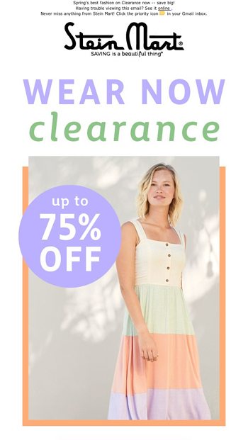 Steinmart deals dresses clearance