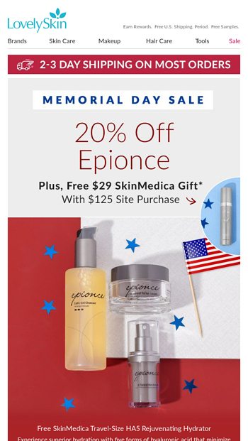 20 Off Epionce  Free 29 Gift