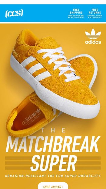 adidas matchbreak super yellow