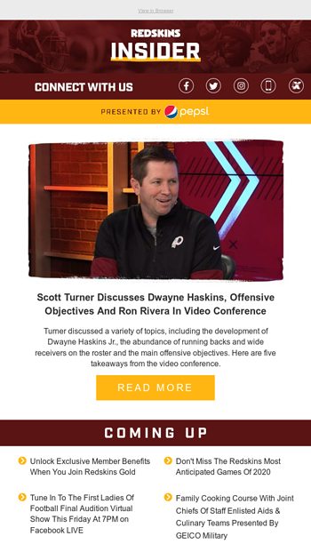 Your Redskins Insider Weekly Roundup