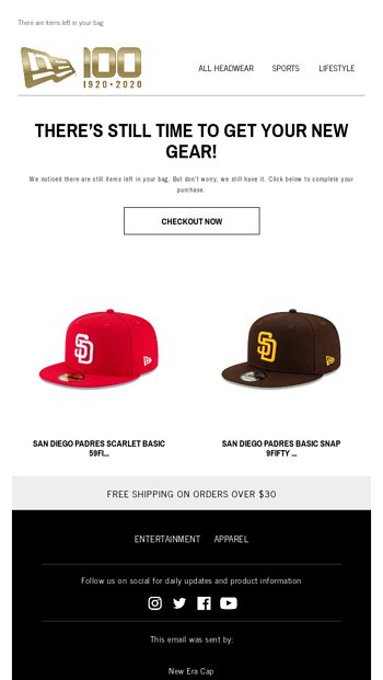 new era cap black friday