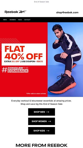 reebok outlet stores 40 off coupon