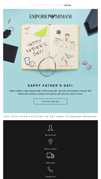 Father's Day: find the right gift  Email Archive