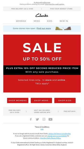 clarks extra 10 off sale