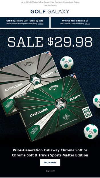 golf galaxy father's day sale