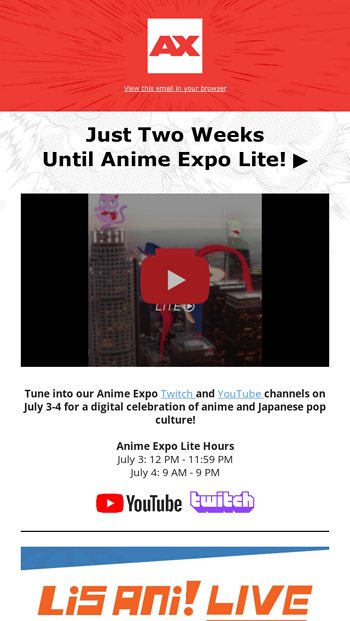 Anime Expo Hours