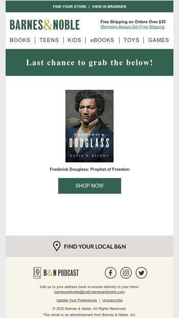 Get Frederick douglass prophet of freedom barnes and noble For Free