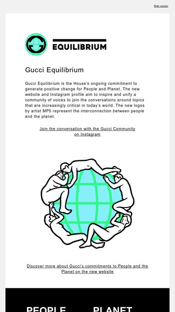 Introducing Gucci Equilibrium The House S Commitment To Generate