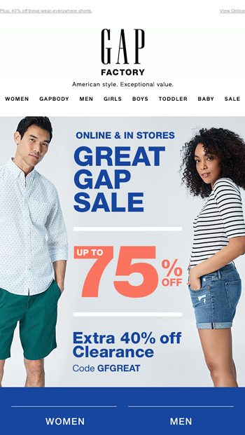 gap girls clearance