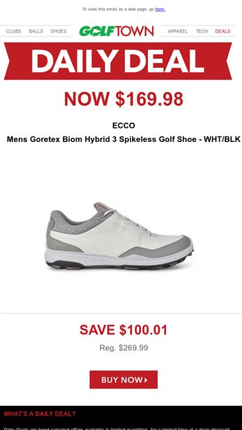 golf town mens shoes