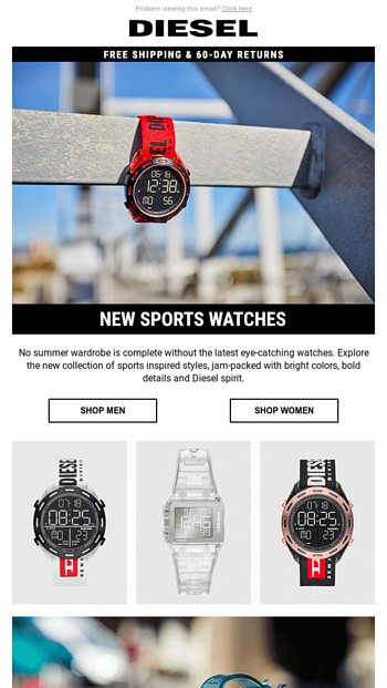 Diesel clearance sports watches