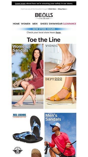 bealls sandals