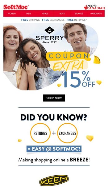 sperry coupon online