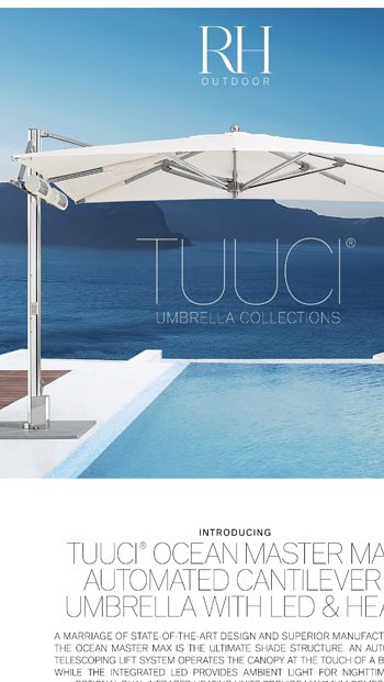 Discover the New TUUCIreg Automated Umbrella with LED amp Heat