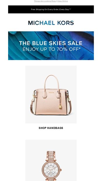 michael kors sale 70 off