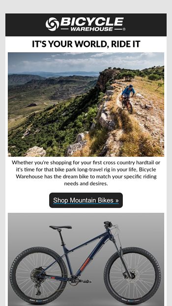 mountain bike warehouse