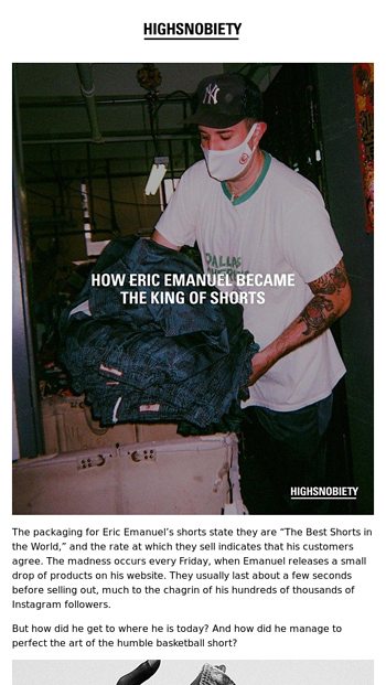 How Eric Emanuel Became the King of Shorts