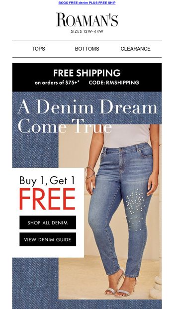roamans jeans