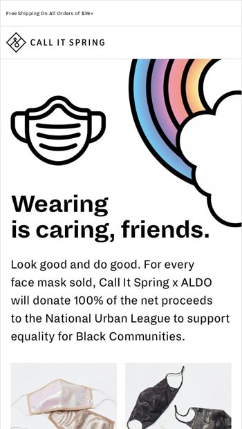 Face masks for change