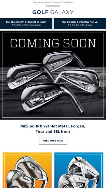 mizuno irons golf galaxy