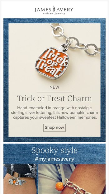 James avery hot sale pumpkin charm