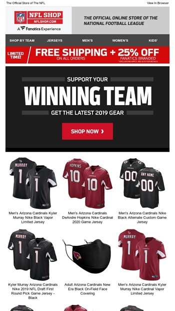 kyler murray limited jersey